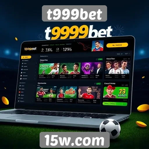 Explorando a interface de usuário do t999bet