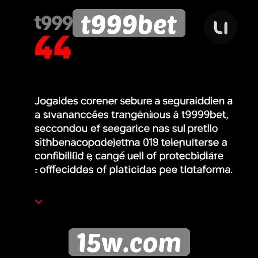 jogadores destacam segurança nas transações do t999bet