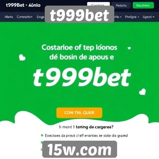 t999bet oferece promoção de bônus de cadastro